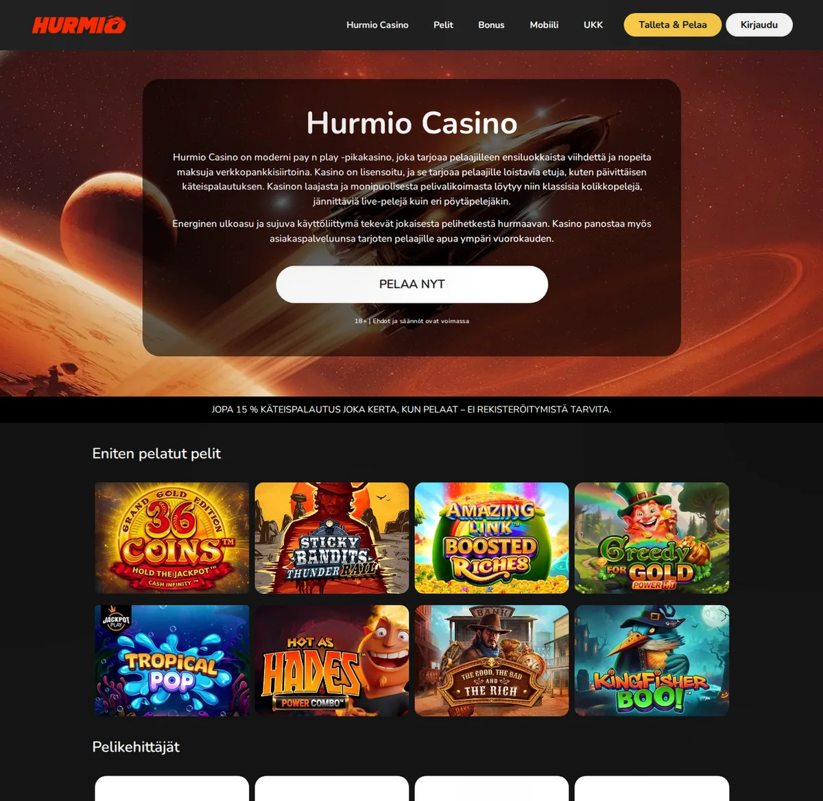 Hurmio Casino
